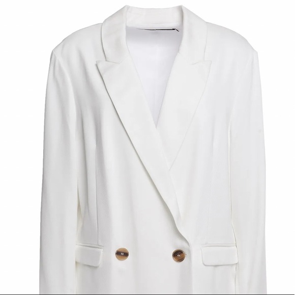 IRO : Caring double-breasted twill blazer - Picture 3 of 4